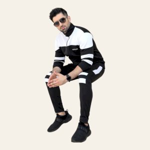 জ্যাকেট+ট্রাউজার 1 সেট Exclusive full set Tracksuit for Men And Women Code JK029