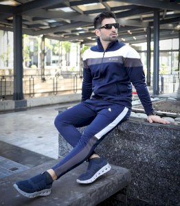 জ্যাকেট+ট্রাউজার 1 সেট Exclusive full set Tracksuit for Men And Women Code JK030