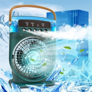 Rechargeable Air Cooler Mini Humidifier Fan