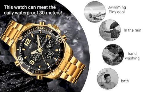 Skmei 1649 (Gold)