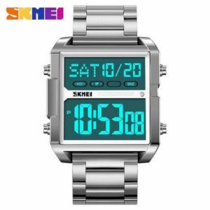 Skmei 2299 Waterproof LED Chronograph Fashion Date Week Alarm Clock